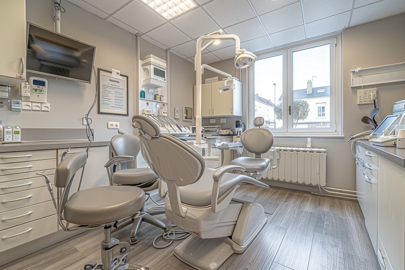 Le laboratoire d'analyses médicales précédent pourrait bientôt être transformé en un cabinet dentaire.